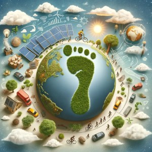 Reducing carbon footprint with living green