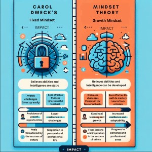 Mindset theory infographic