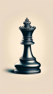 The queen piece play the game of chess