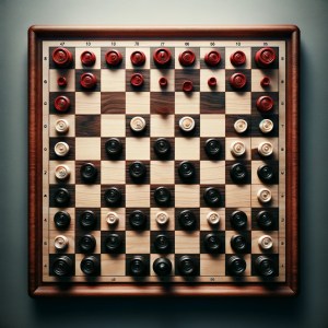 Play checkers online for free