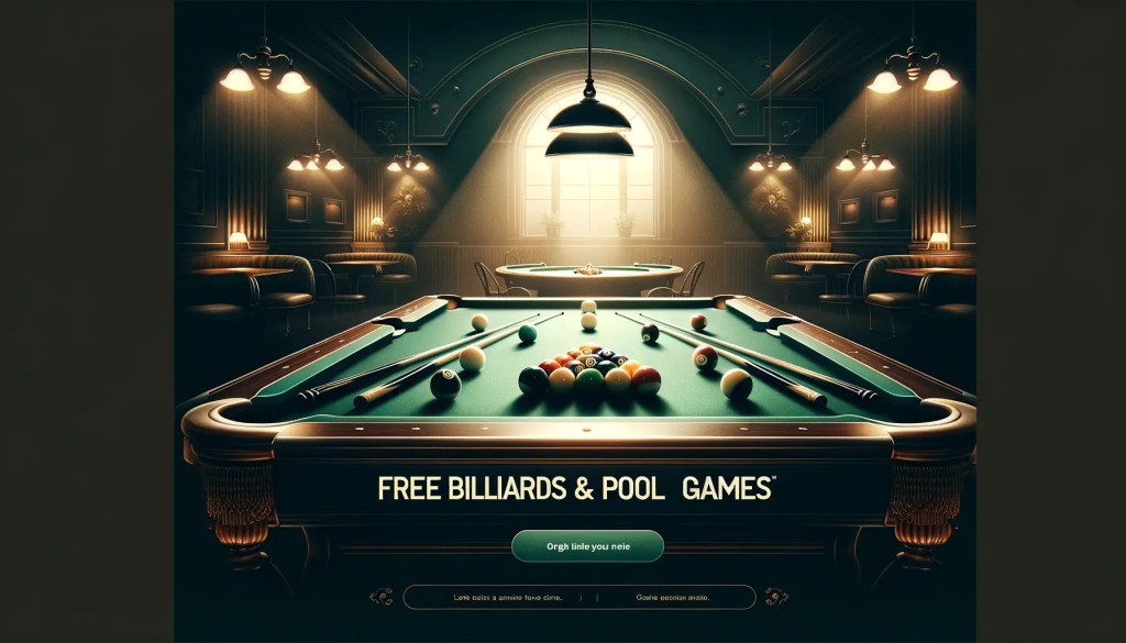 Free online billiards & pool games