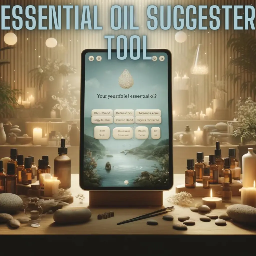 Essential oil suggester tool