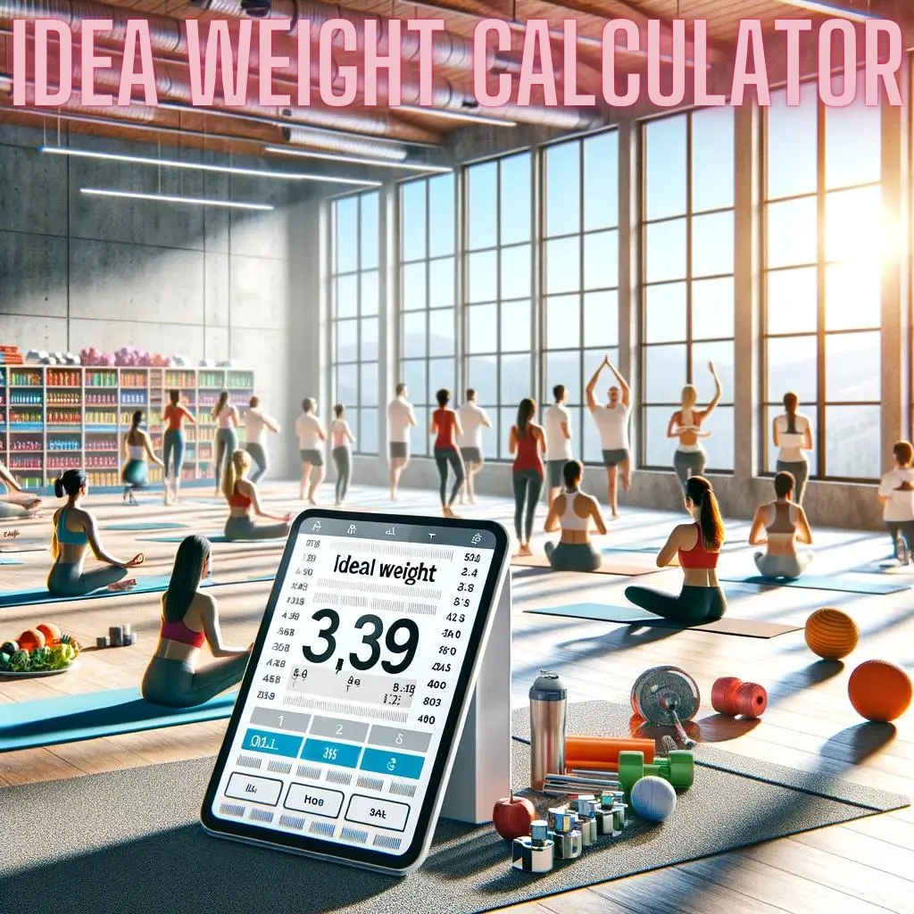 Ideal weight calculator