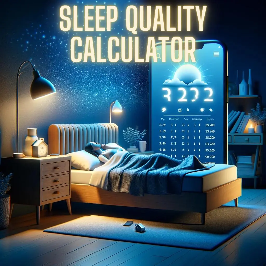 Sleep quality calculator