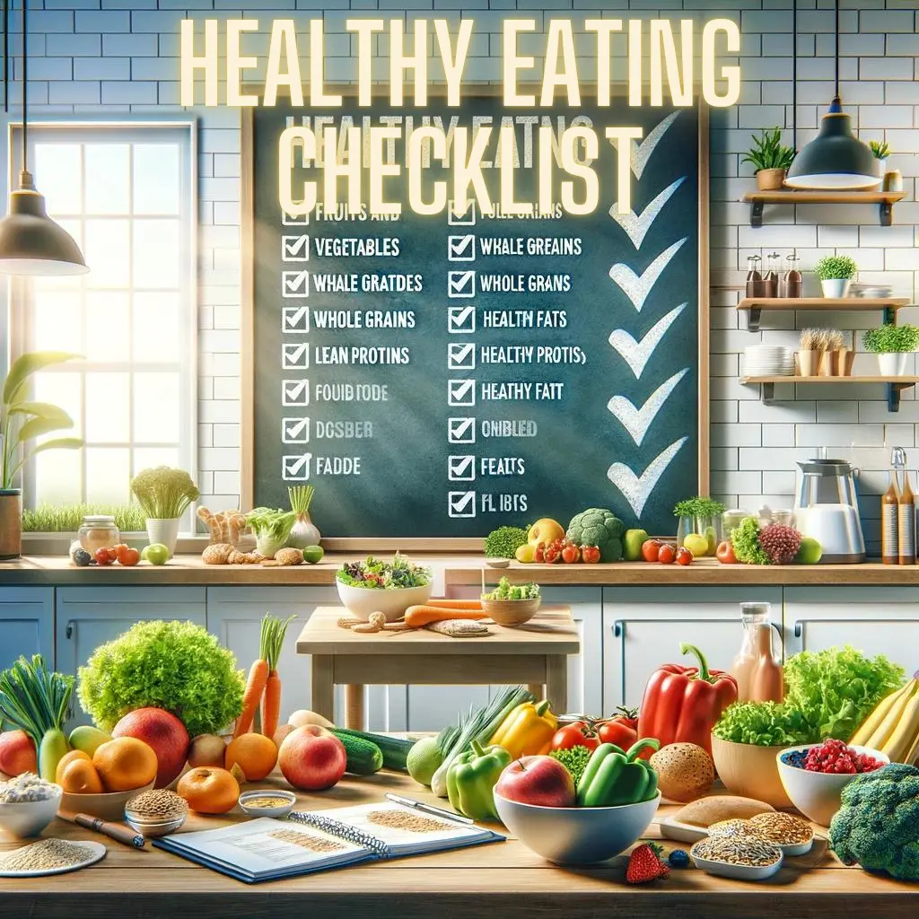Healthy eating checklist