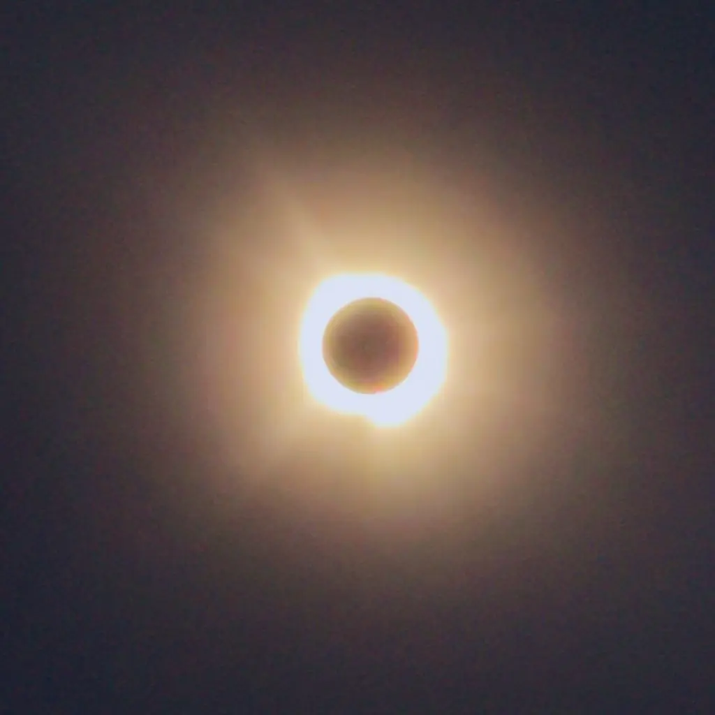 Today's solar eclipse 04/08/2024
