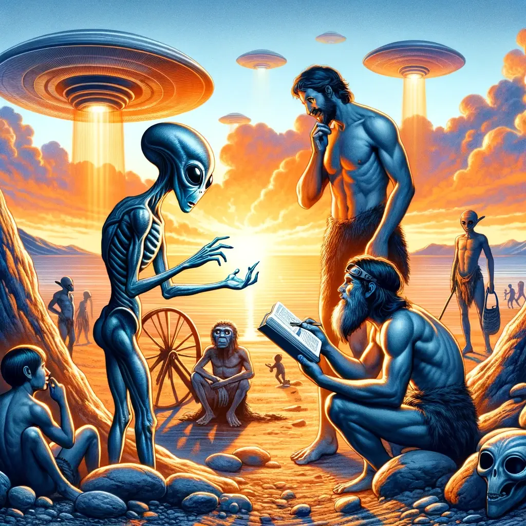 The alien influence on religion: a new perspective
