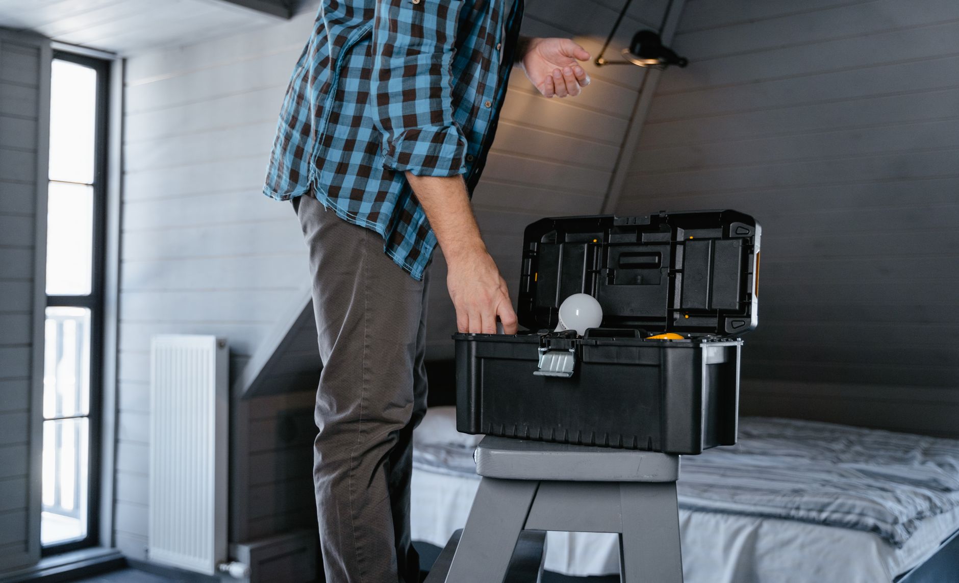 First-Year Homeowner Starter Guide featured image: homeowner tool kit maintenance ladder smoke alarm filter new
